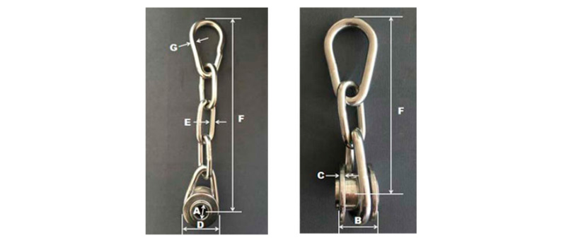 Specifications of CLGR® Stainless Steel Wire Toggles YOYO