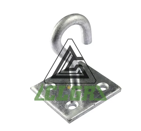 CLGR® Galvanised Steel Chain Hook on Plate