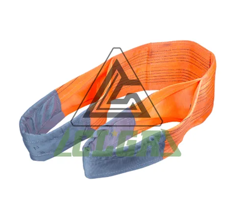 CLGR® 10 Ton Polyester Duplex Orange Flat Webbing Lifting Slings