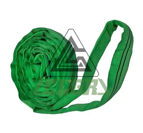CLGR® 2 Ton Lifting Sling Green Polyester Endless Round Sling