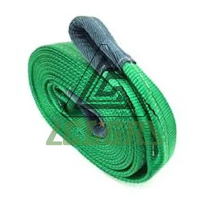 CLGR® 2 Ton Polyester Duplex Green Flat Webbing Lifting Slings Eye & Eye