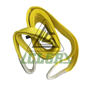 CLGR® 3 Ton Polyester Duplex Yellow Flat Webbing Lifting Slings