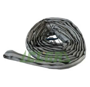 CLGR® 4 Ton Lifting Sling Gray Polyester Endless Round Sling
