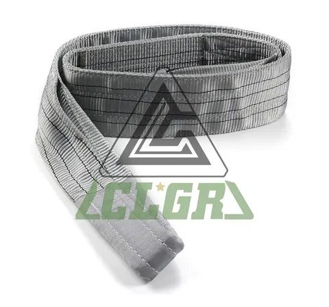 CLGR® 4 Ton Polyester Duplex Grey Flat Webbing Lifting Slings