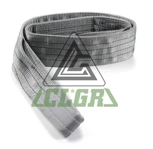 CLGR® 4 Ton Polyester Duplex Grey Flat Webbing Lifting Slings