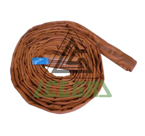 CLGR® 6 Ton Lifting Sling Brown Polyester Endless Round Sling