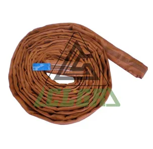CLGR® 6 Ton Lifting Sling Brown Polyester Endless Round Sling