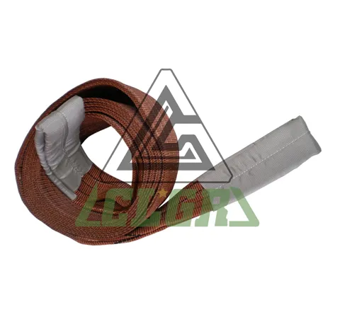 CLGR® 6 Ton Polyester Duplex Brown Flat Webbing Lifting Slings