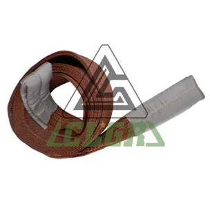 CLGR® 6 Ton Polyester Duplex Brown Flat Webbing Lifting Slings