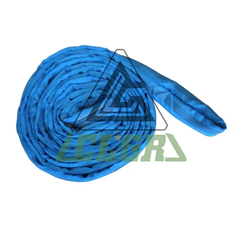 CLGR® 8 Ton Lifting Sling Blue Polyester Endless Round Sling