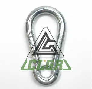 CLGR® Stainless Steel Carabiner Snap Hook with Eyelet DIN 5299 Form A