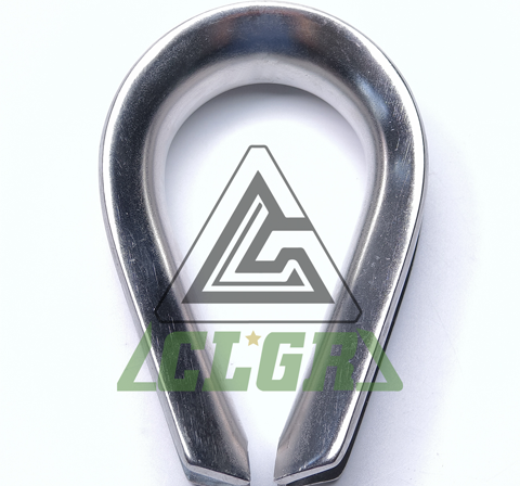 CLGR® Light Duty Stainless Steel Wire Rope Thimble US Fed. Spec.
