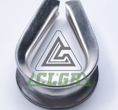 CLGR® Light Duty Stainless Steel Wire Rope Thimble US Fed. Spec.