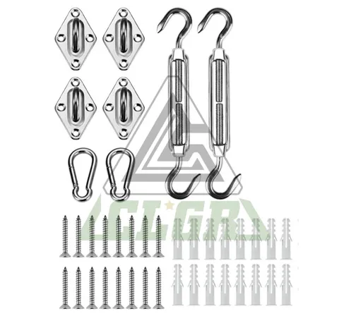 CLGR® Shade Sail Hardware Kit Mounting Hardware Stainless Steel