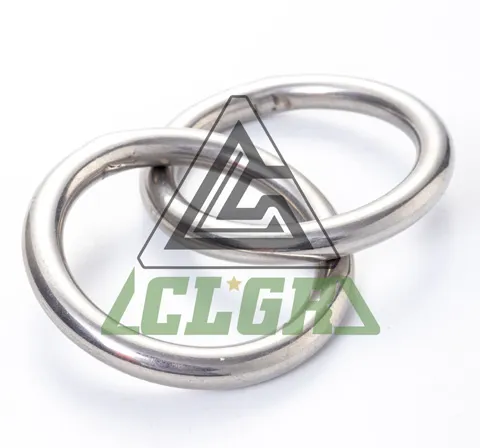 CLGR® Stainless Steel Double Round Rings