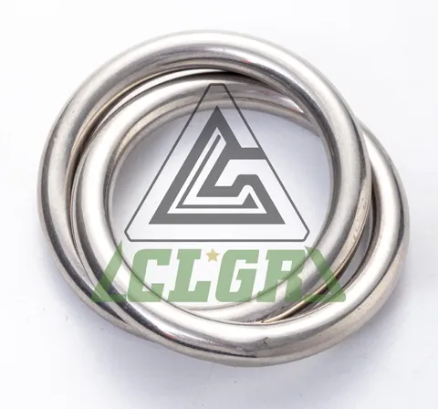 CLGR® Stainless Steel Double Round Rings