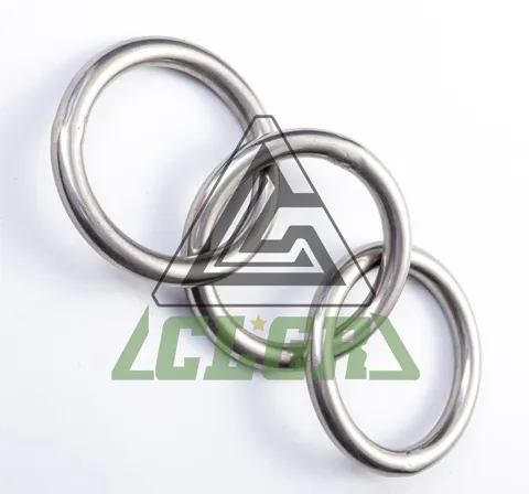 CLGR® Stainless Steel Spectacles (Ring Sets) for Trawling Net Links