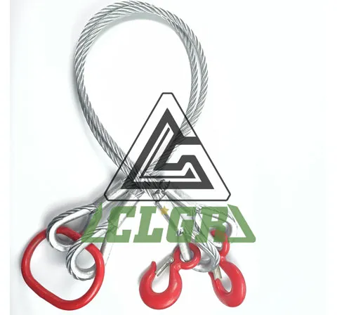 CLGR® Wire Rope Sling 2-Leg - The China Manufacturer, Factory Manufacturers