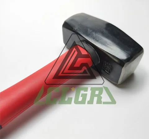 clgr club lump hammer fibreglass handle with rubber grip factory