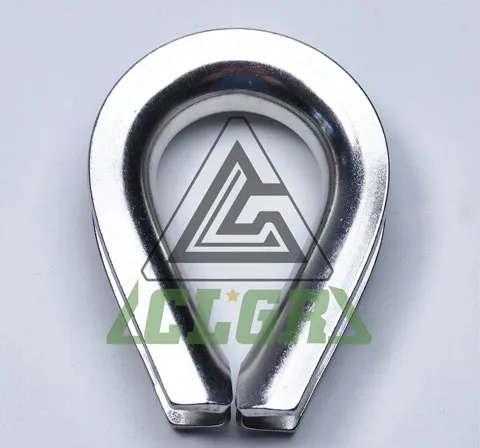 clgr heavy duty stainless steel wire rope thimble us fed spec manufacturers