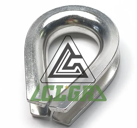 clgr heavy duty stainless steel wire rope thimble us fed spec suppliers