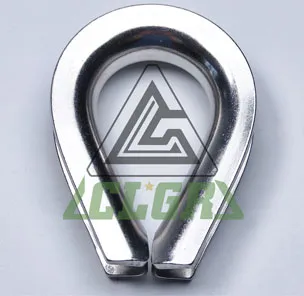 CLGR® Heavy Duty Stainless Steel Wire Rope Thimble US Fed. Spec.