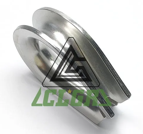 clgr stainless steel wire rope thimbles european type factory