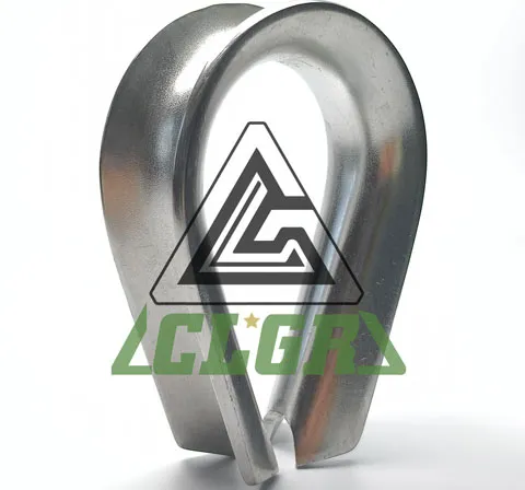clgr stainless steel wire rope thimbles european type suppliers