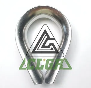 CLGR® Stainless Steel Wire Rope Thimbles European Type