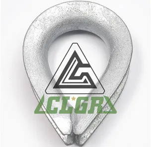 CLGR® Galvanised Wire Rope Thimble BS464 Type HDG EN13411-1/DIN3090