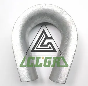 CLGR® K3 Fibre Rope Thimble Galvanized