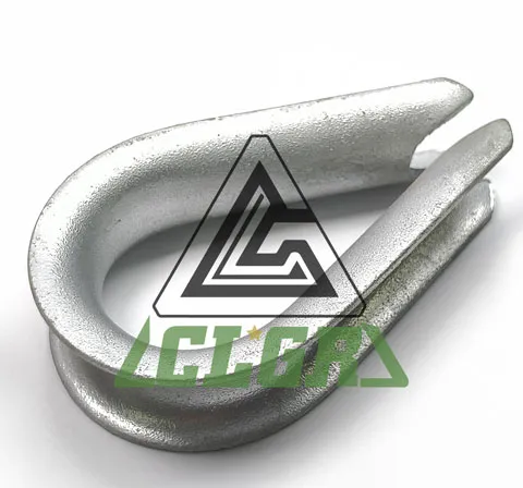 clgr light duty wire rope thimble galvanized us fed spec suppliers