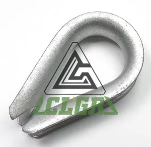 CLGR® Light Duty Wire Rope Thimble Galvanized US Fed. Spec.