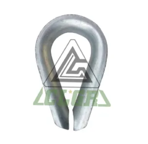 CLGR® Galvanized Wire Rope Thimble DIN 6899 A