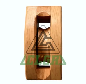 CLGR® JIS Wooden Block with Single Wooden Sheave for Trawling