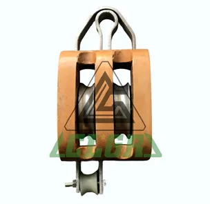 CLGR® Regular Wood Block Double Sheave Without Shackle