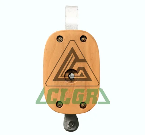 clgr regular wood block double sheave without shackle price