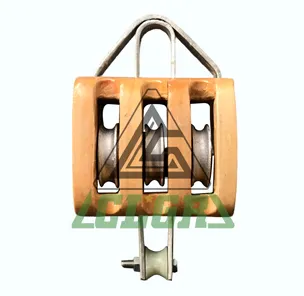 CLGR® Regular Wood Block Triple Sheave Without Shackle