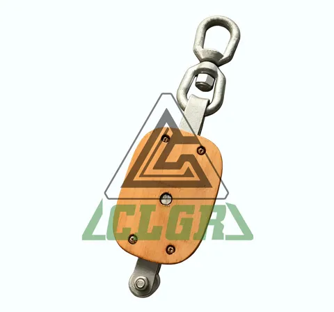 clgr regular wood block with swivel eye triple sheave factory