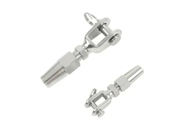 How to install the wire rope terminals?