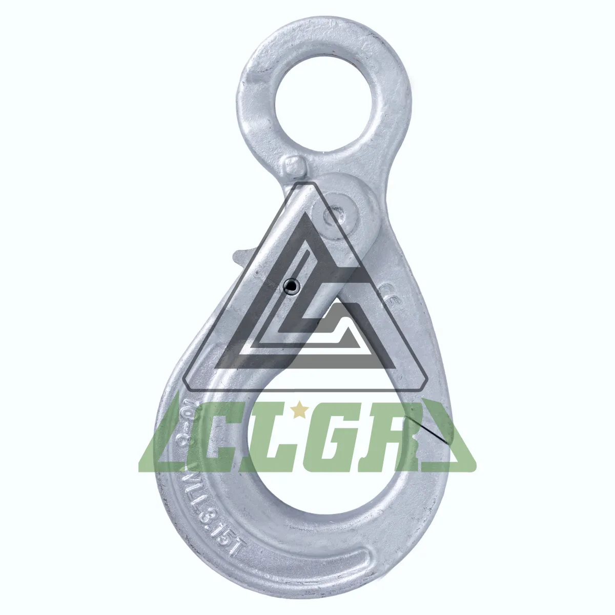 CLGR® Grade 80 Eye Safety Hook with Dacromet European Type - Trawling Gear