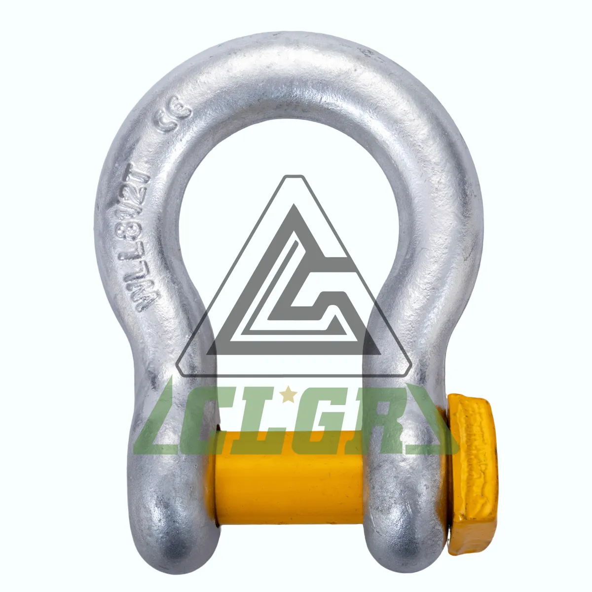CLGR® High Tensile Bow Shackle Square Head Pin for Lifting & Trawling