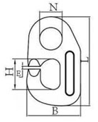 CLGR® G80 Viking Split Link Alloy Steel