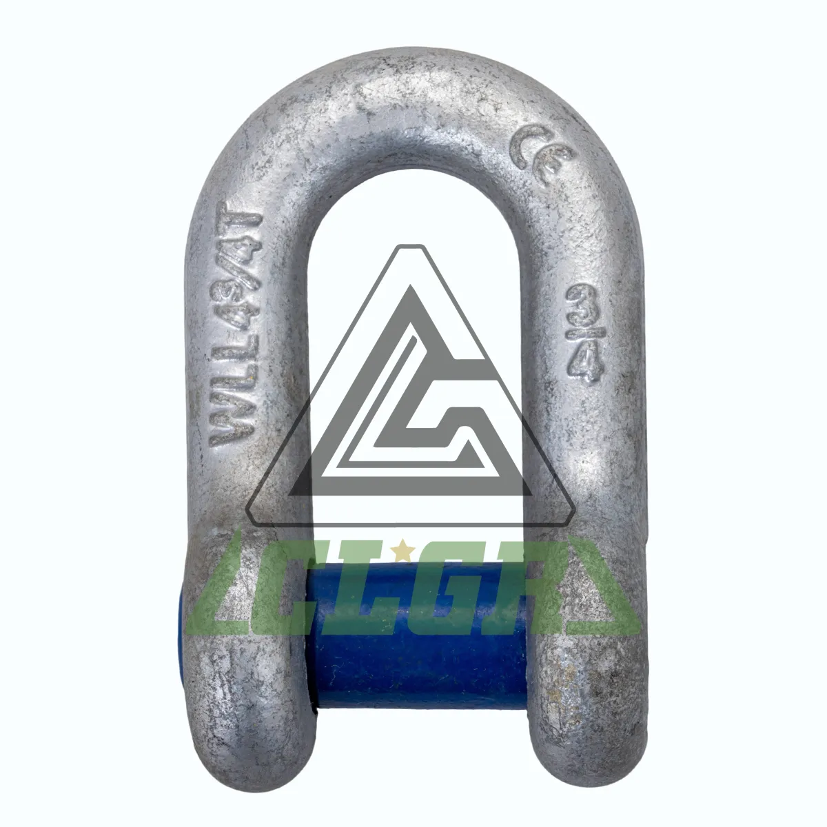 CLGR® High Tensile Chain Shackle with Square Sunken Head Pin - Lifting & Rigging