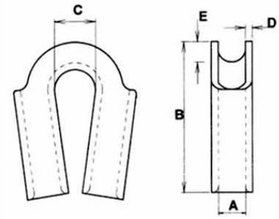 Specifications of Tube Thimble without Gusset CRG7 Painted/Galvanized CLGR® Specifications of Tube Thimble without Gusset CRG7 Painted/Galvanized CLGR®