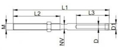 Specifications of CLGR® Stainless Steel Swage Stud Terminal Specifications of CLGR® Stainless Steel Swage Stud Terminal