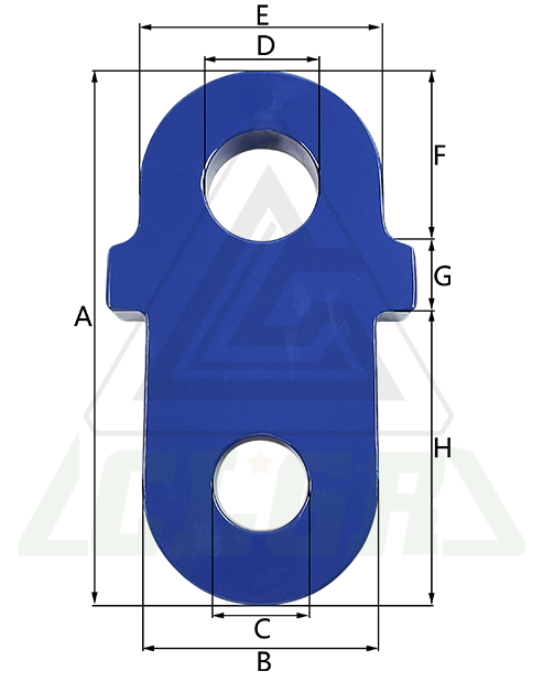 Specifications of CLGR® Stoppers 12T/19T Blue Painted for Fishing & Trawling
