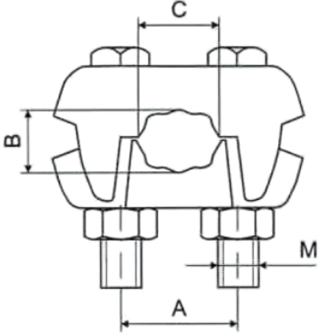 drawing-of-deka-wire-rope-clips-galvanized-malleable-cast-iron drawing-of-deka-wire-rope-clips-galvanized-malleable-cast-iron