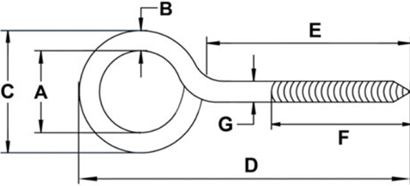 drawing-clgr-of-lag-screw-eye-bolt-welded drawing-clgr-of-lag-screw-eye-bolt-welded