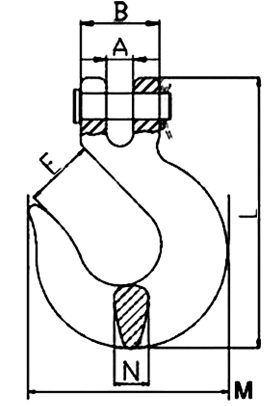 drawing-clgr-of-clevis-slip-hook-grade-43-high-test drawing-clgr-of-clevis-slip-hook-grade-43-high-test